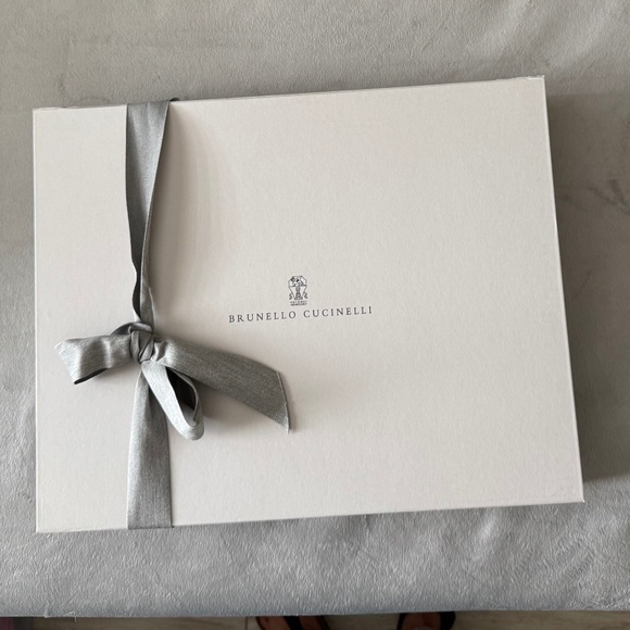Brunello Cucinelli Gift Box with Ribbon - Picture 1 of 6
